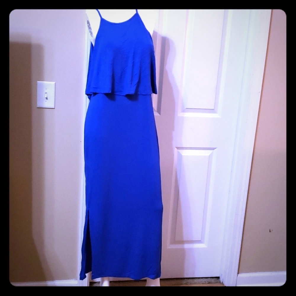 Flounce maxi dress  size large